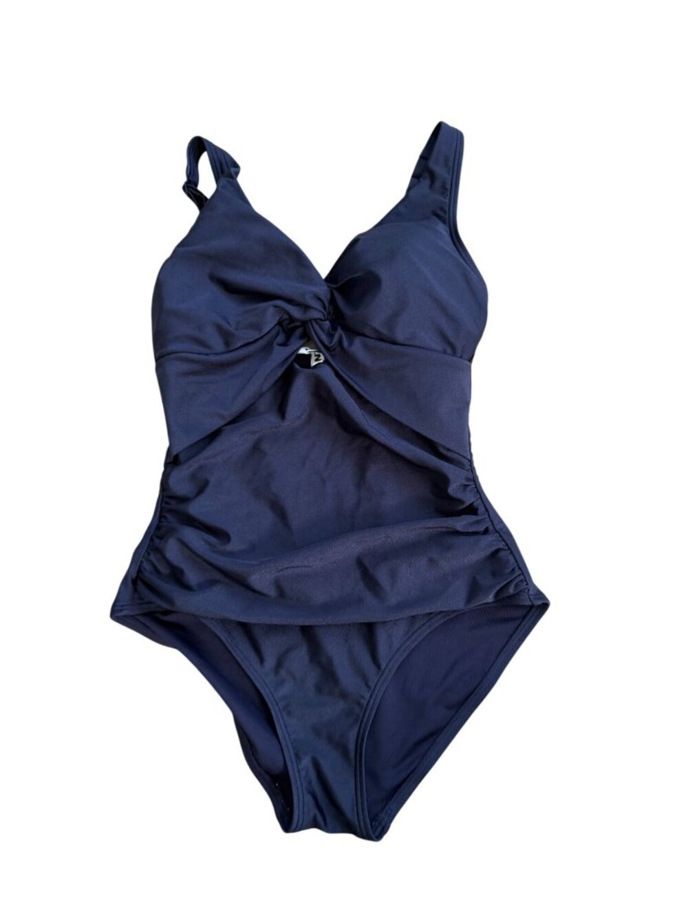 DKNY Navy Blue One Piece Swimsuit Bathing Suit Size Small - Picture 4 of 5